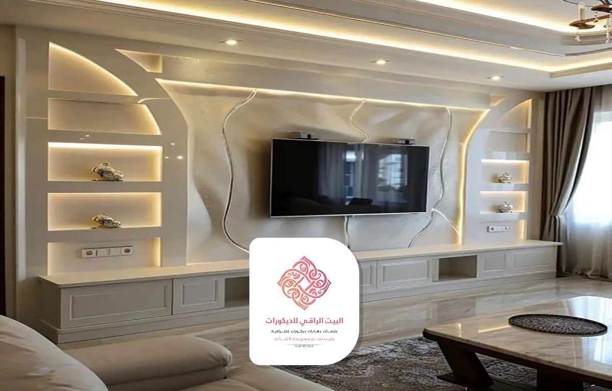 ديكورات شاشات تلفزيون مكة
