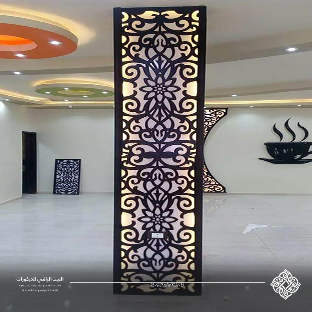تركيب ديكور حفر خشب مكة