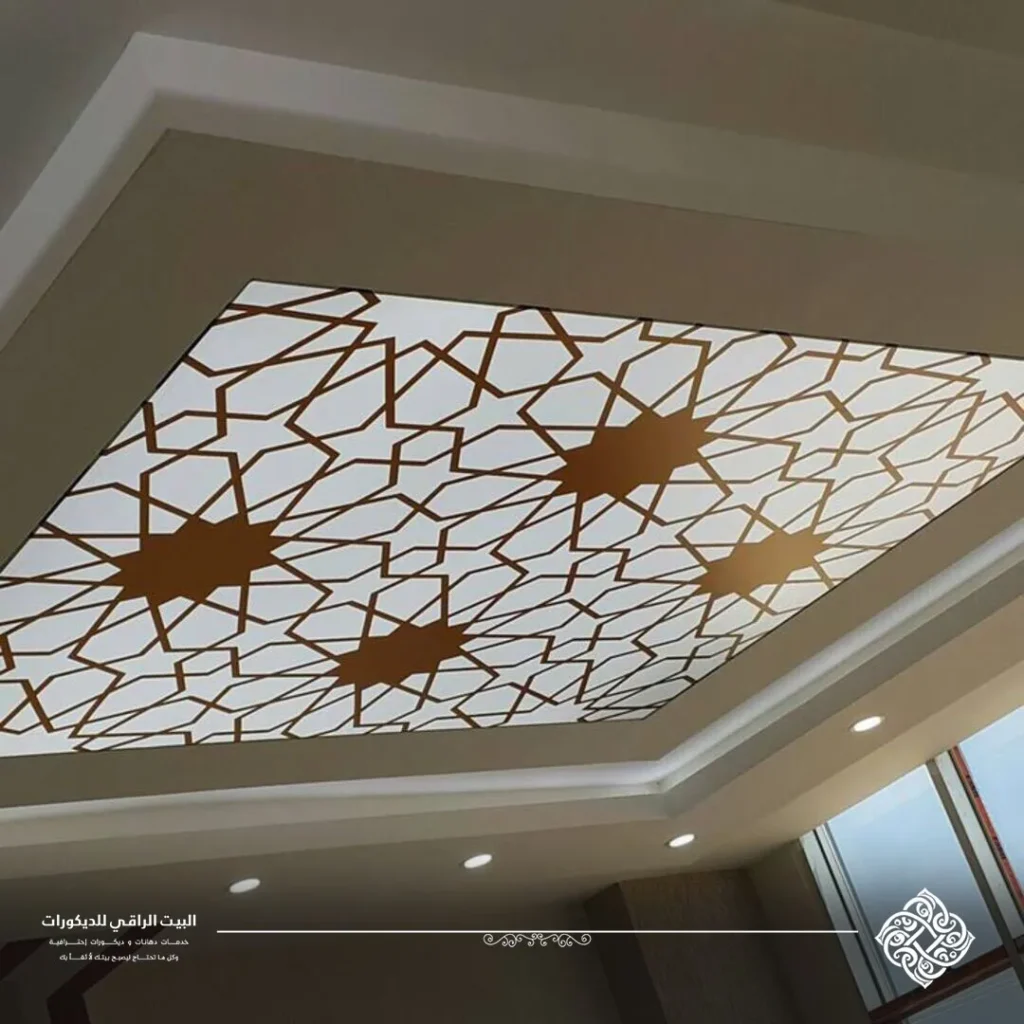 شغل cnc في السقف مكة