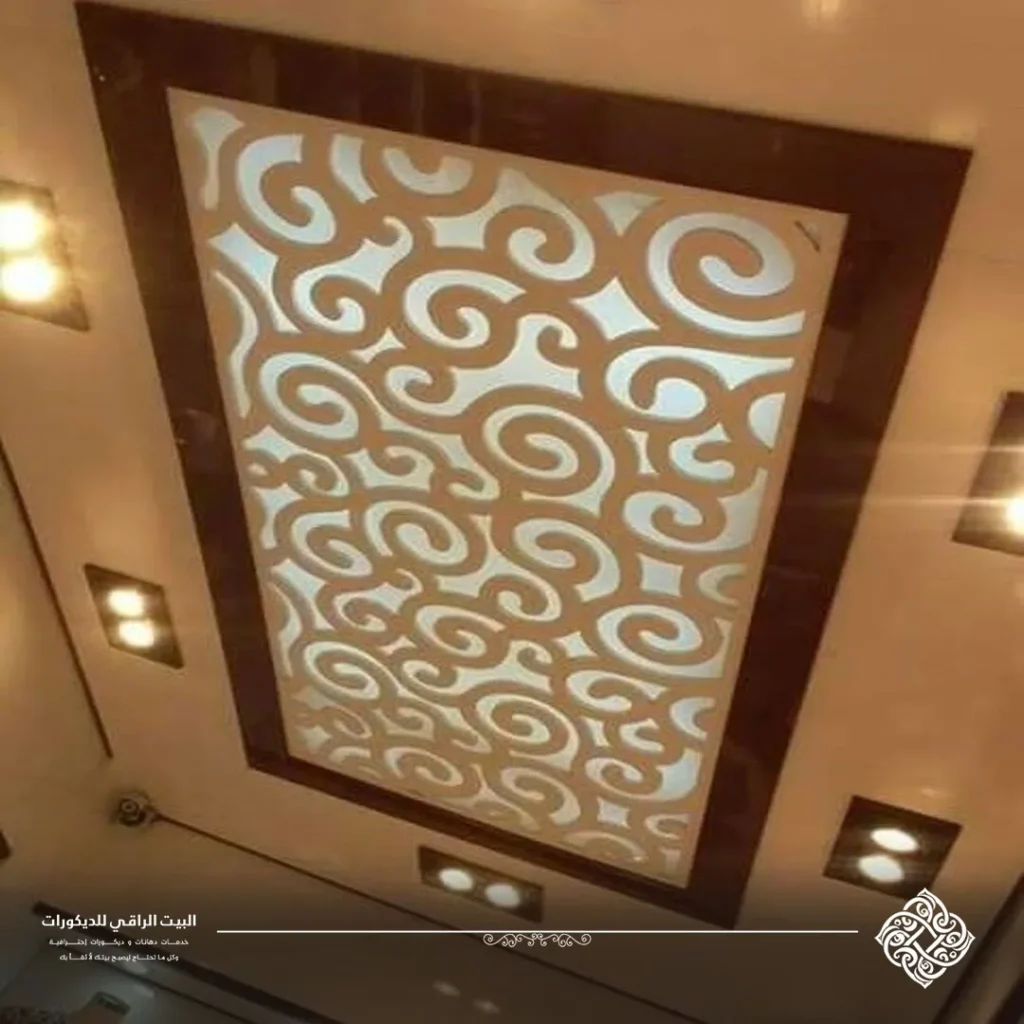 ديكورات اسقف cnc مكة