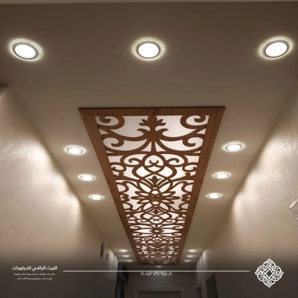 ديكورات cnc للاسقف مكة