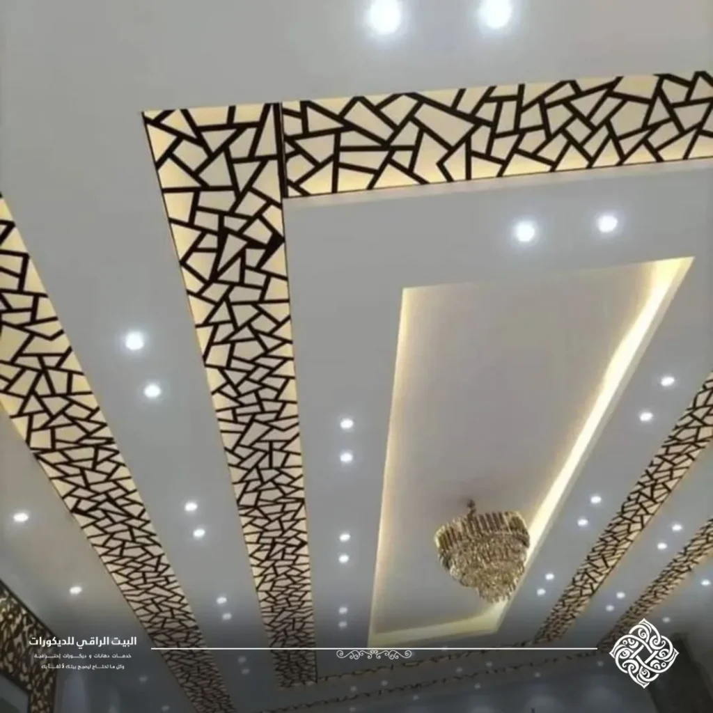 ديكورات cnc للاسقف مكة