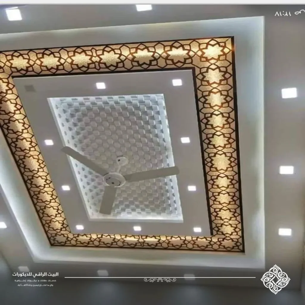 اسقف خشب قص ليزر مكة