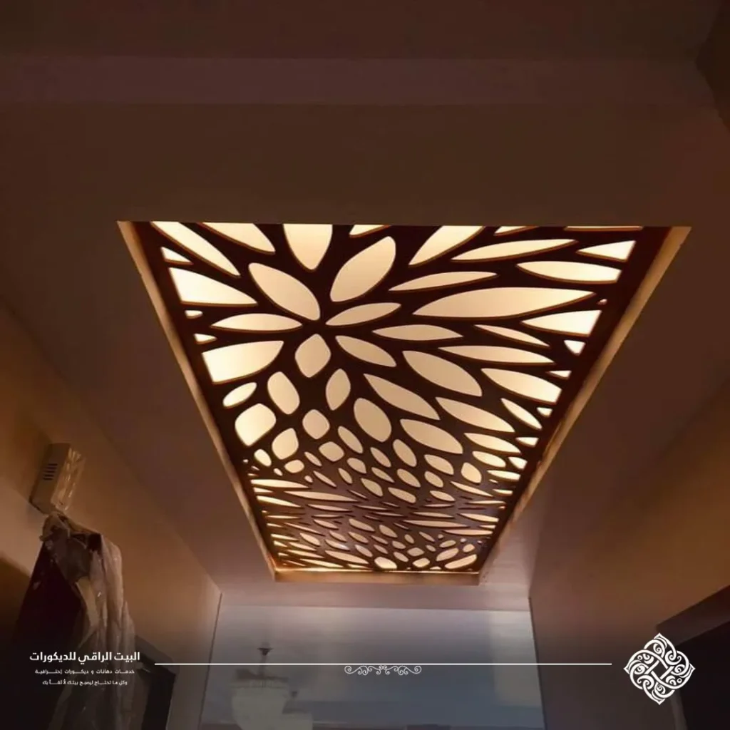 سقف خشب ديكور مكة