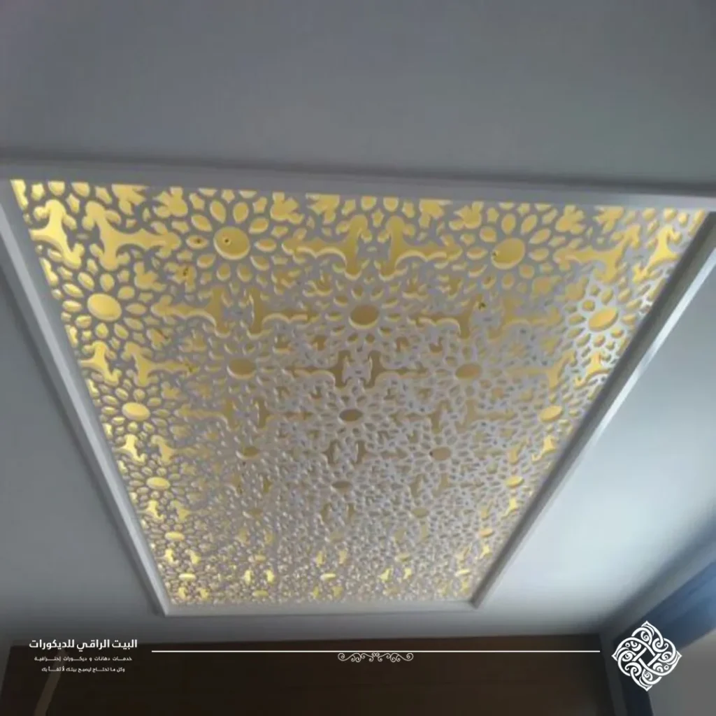 شغل cnc في السقف مكة