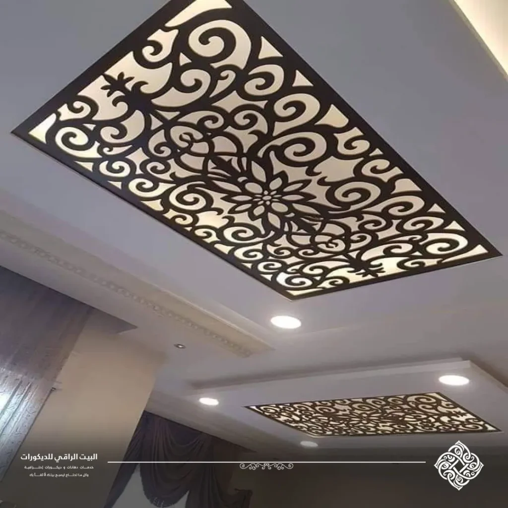ديكورات اسقف cnc مكة