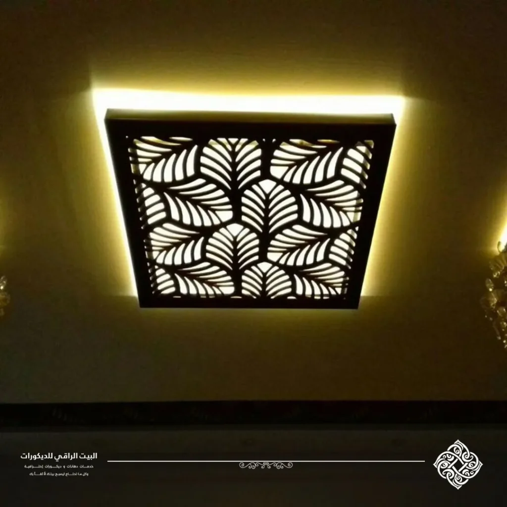 ديكورات cnc للاسقف مكة
